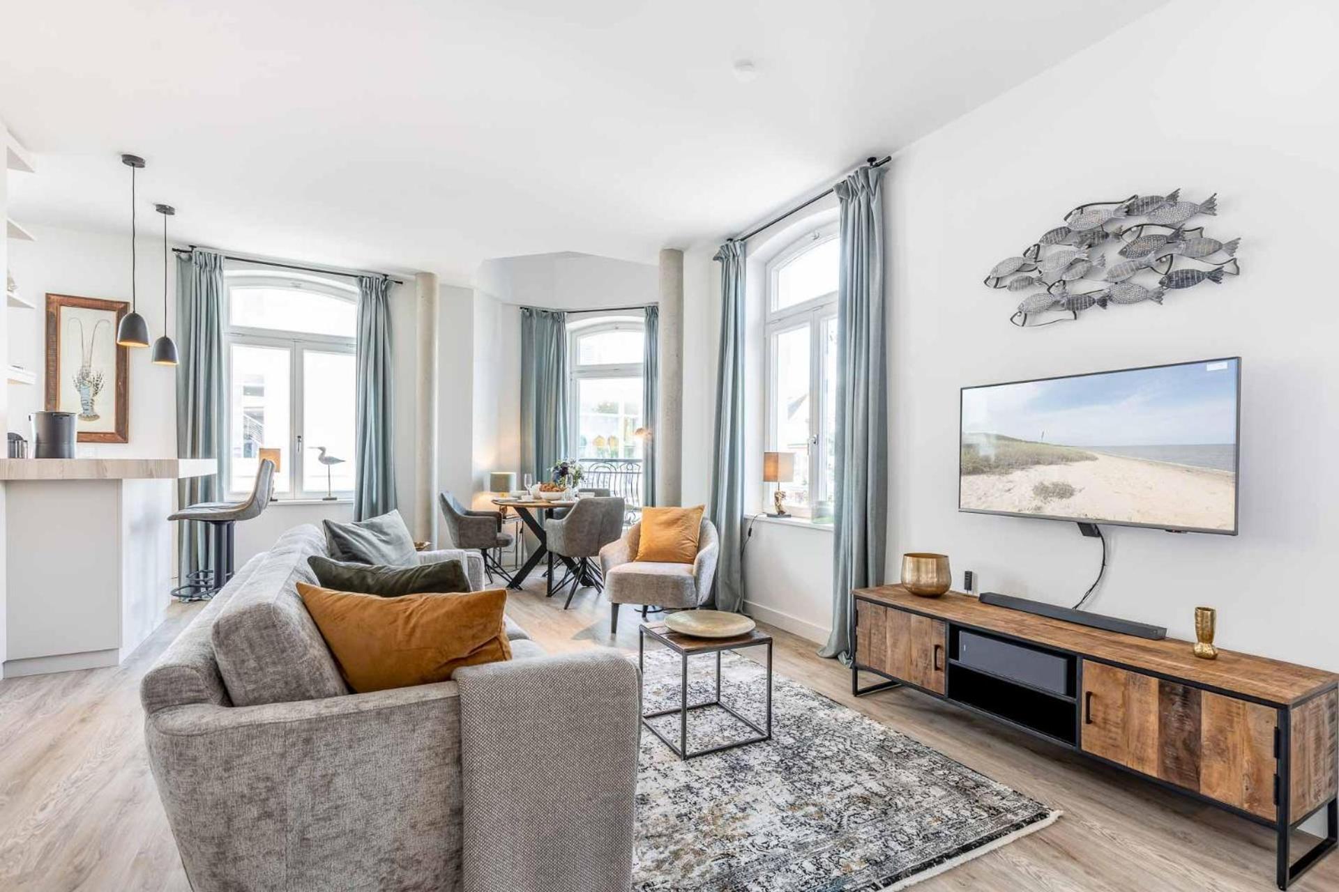 Neu! Exklusives Apartment Turmkoje Im Herzen Westerlands Exterior foto