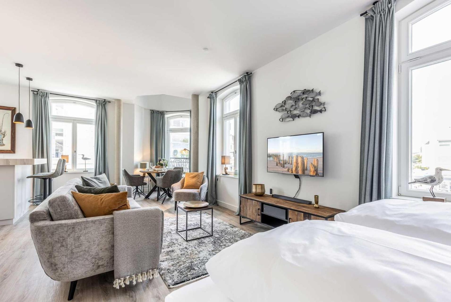 Neu! Exklusives Apartment Turmkoje Im Herzen Westerlands Exterior foto